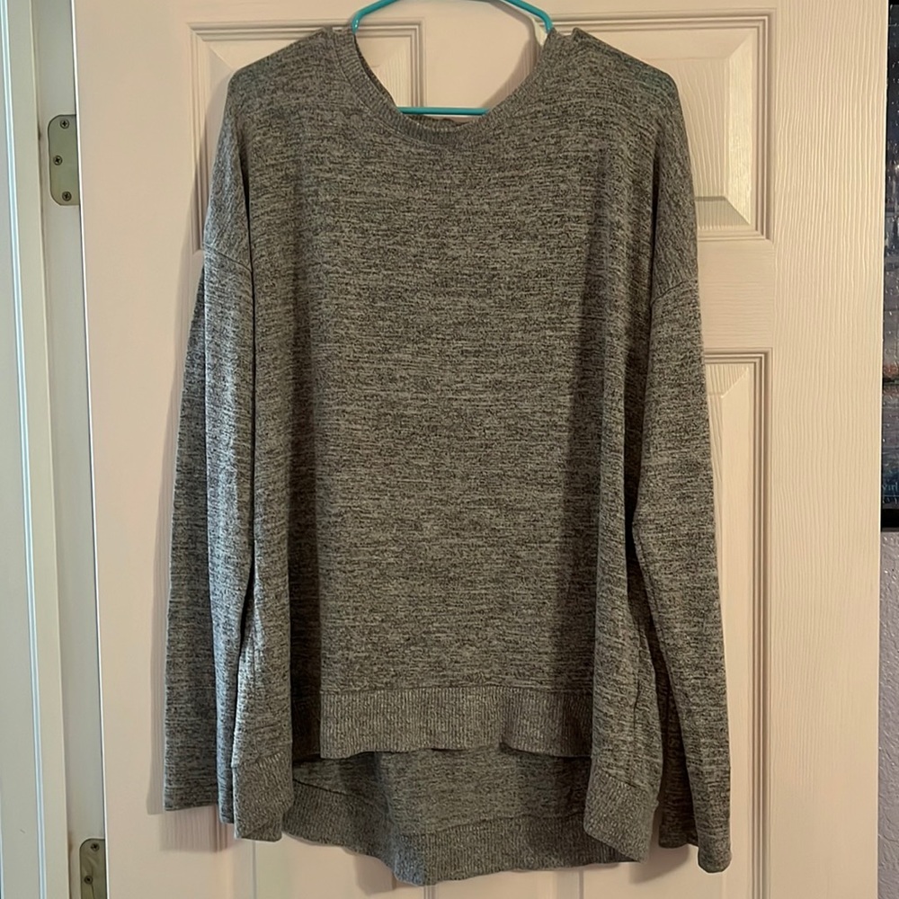 Light grey GAP sweater. Has no rips or pulls.